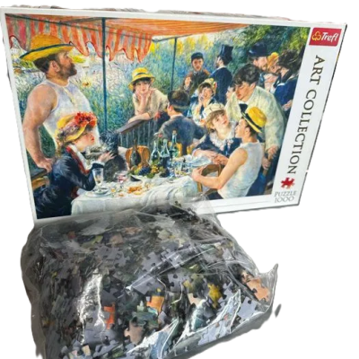 Quebra-cabeças Trefl 1000 peças com imagem de pintura impressionista