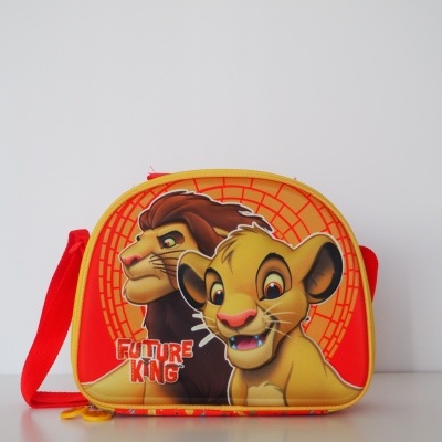 Mala infantil O Rei Leão com desenhos e texto FUTURE KING