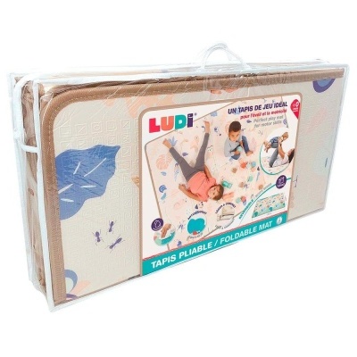 Tapete dobrável de brincar Ludi em embalagem