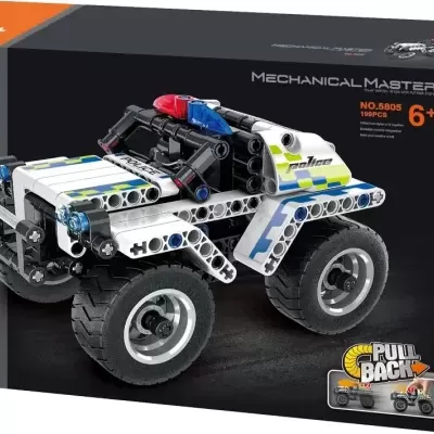 Caixa de brinquedo de construção carro todo-o-terreno Mechanical Master para crianças 6+