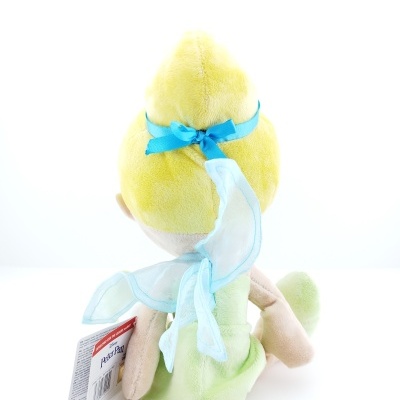 Pelúcia Sininho com vestido verde e asas azuis