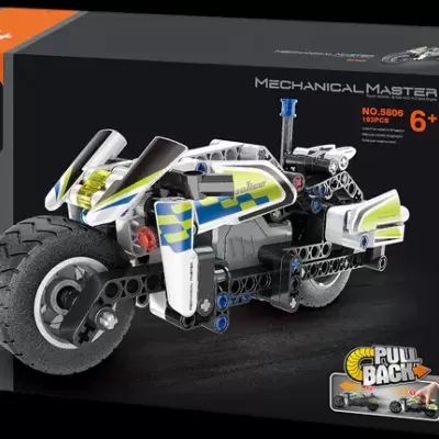 Caixa de brinquedo de construção mota Mechanical Master iMaster 6+