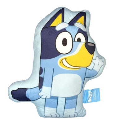 Pelúcia azul em forma de cão da série Bluey