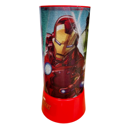 Copo vermelho com imagem do Homem de Ferro dos Avengers