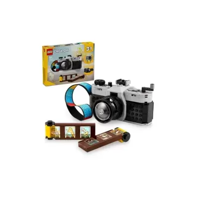 Brinquedo LEGO Creator conjunto de construção de câmera fotográfica com acessórios coloridos