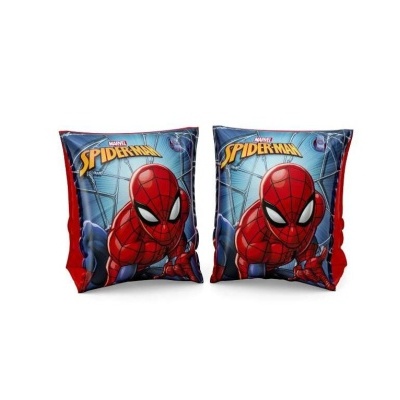 Par de braçadeiras infantis Homem-Aranha azul e vermelho
