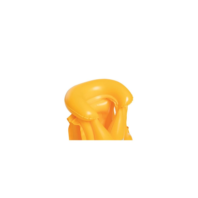 Colar insuflável para bebé amarelo