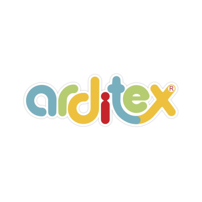 Logótipo colorido da marca arditex