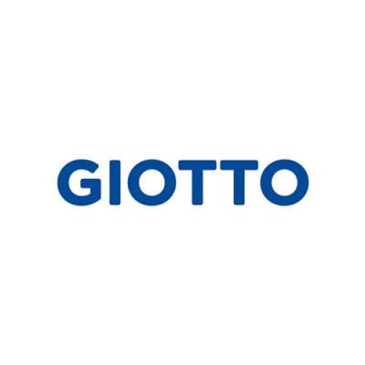 Logotipo GIOTTO em azul sobre fundo branco