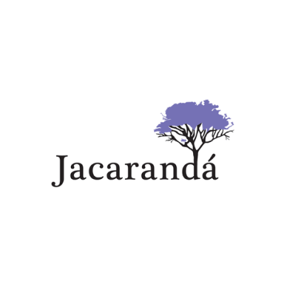Logótipo Jacarandá com árvore lilás