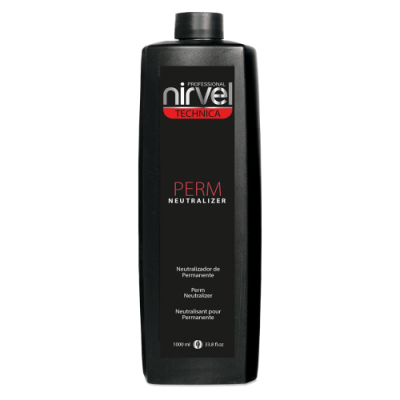 Frasco preto de neutralizador de permanente Nirvel