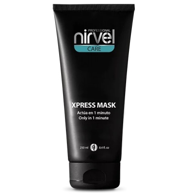 Tubo preto de máscara facial Nirvel Care Xpress Mask