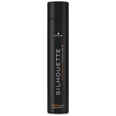 Spray para cabelo Schwarzkopf Silhouette em lata preta