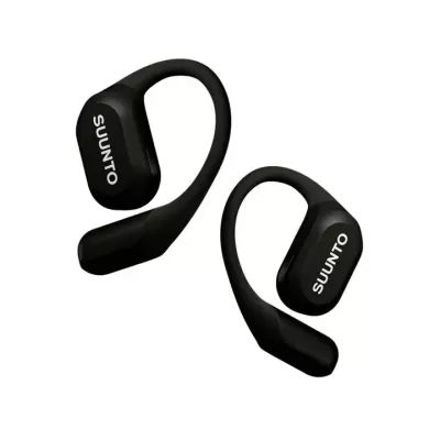 Auscultadores sem fios pretos SUUNTO com gancho ergonómico