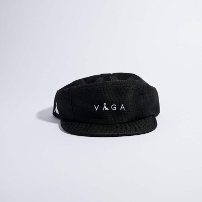 Boné preto com logo VAGA branco