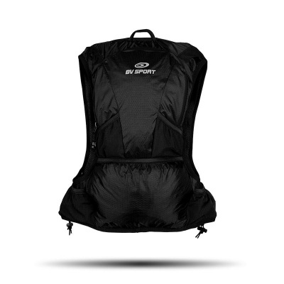 Mochila preta BV SPORT em fundo branco