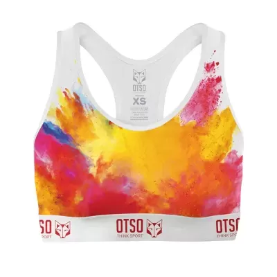 Top desportivo colorido OTSO tamanho XS