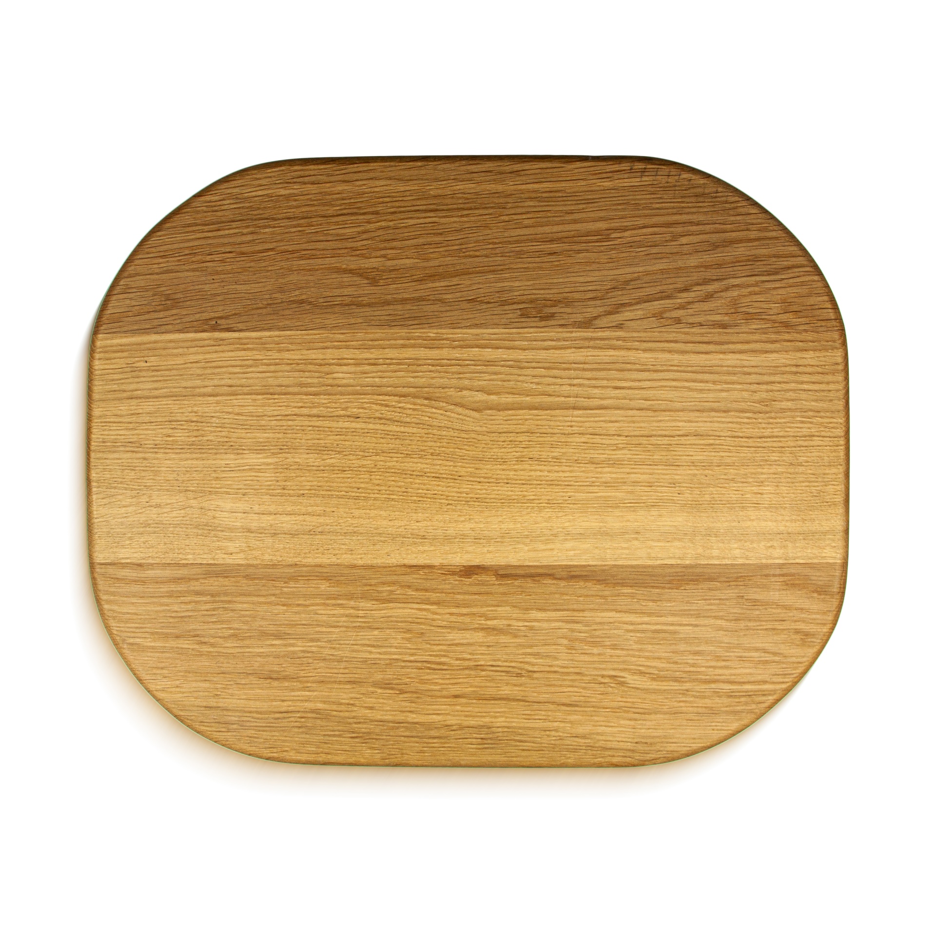 Tábua de Carvalho Laura Living - Butcher Block - 50x40CM tábua de cortar de madeira clara com cantos arredondados