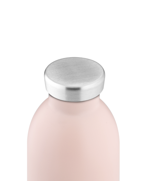 Clima Bottle - Dusty Pink 850ml Garrafa térmica rosa claro com tampa de aço inoxidável