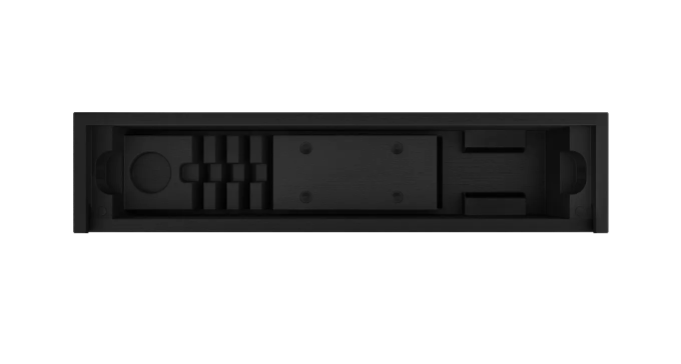 HORL BOX - geração 2 Compartimento organizador preto de plástico com divisórias e recortes