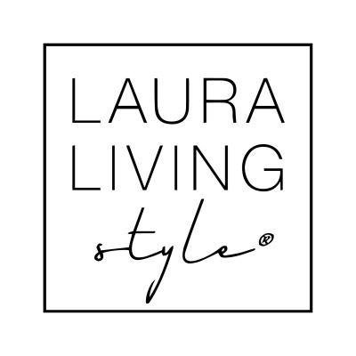Logótipo LAURA LIVING style® em fundo branco