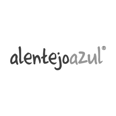 Logotipo alentejoazul em fundo branco