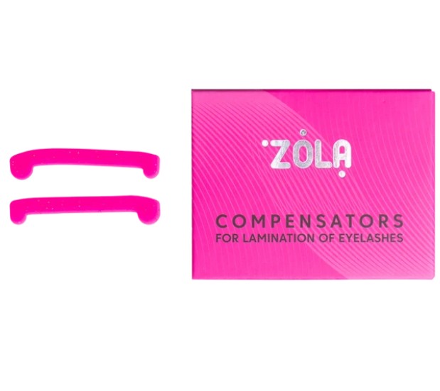 ZOLA Compensators Pink - Compensadores para Lash Lifting Compensadores ZOLA para laminação de pestanas rosa