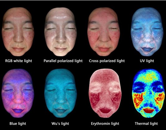 Analisador de pele facial com inteligência artificial