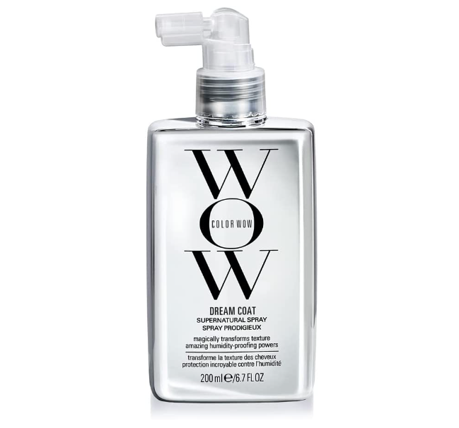 💥 EM ALTA: WOW Spray Hair Selante Efeito Natural Dream Coat Frasco transparente de spray capilar COLOR WOW DREAM COAT