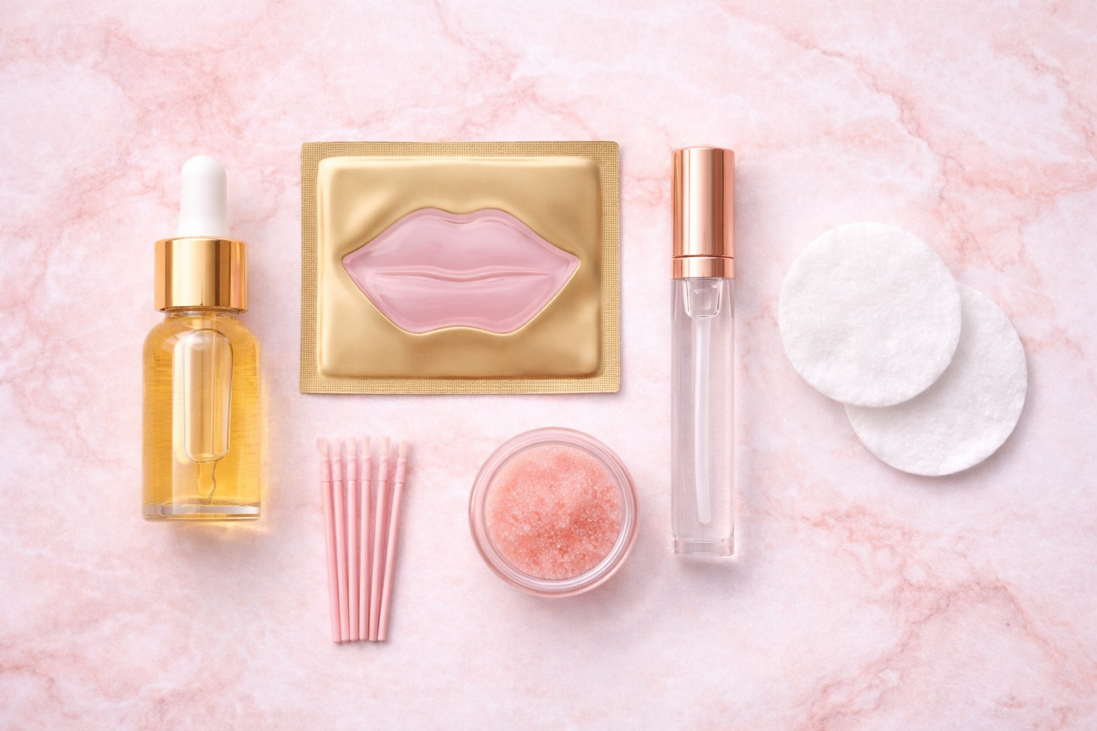 Kit profissional de hydragloss LO BEAUT com s&eacute;rum, m&aacute;scara de colag&eacute;nio e gloss labial