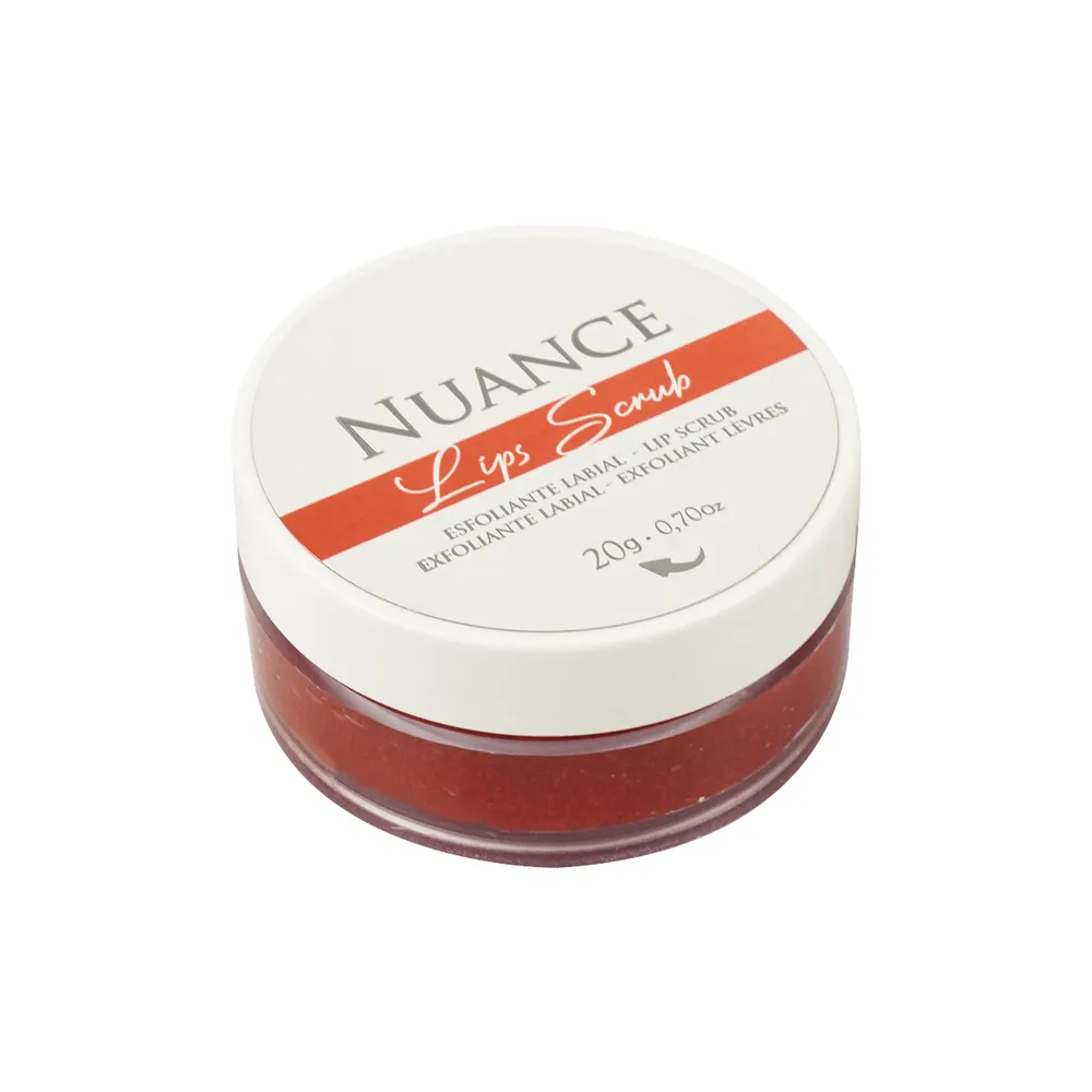 Nuance Lip Scrub – 20g Esfoliante Labial Pote de Nuance Lips Scrub exfoliante labial