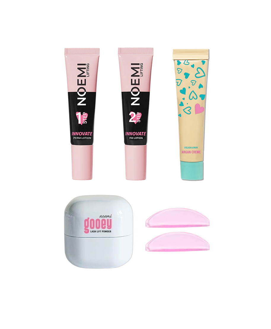 Noemi Innovate - Kit de Lifting Coreano de Pestanas Conjunto de produtos de beleza para lifting de pestanas e sobrancelhas