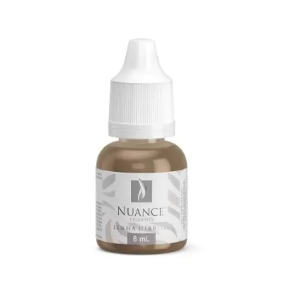 Frasco de pigmento NUANCE com tampa branca