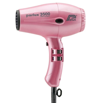 Secador de cabelo rosa Parlux 3500 Supercompact