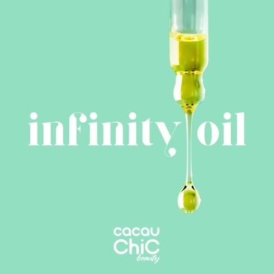 Conta-gotas a pingar óleo amarelo com texto 