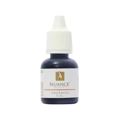 Frasco pequeno de líquido Nuance Elements Orgânica 8 mL com tampa branca