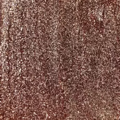 Superfície texturada brilhante cobre