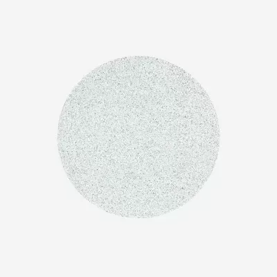 Disco circular texturizado cinza e azul