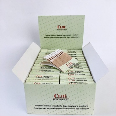 Embalagens do produto CLOÈ MINI POCKET numa caixa branca