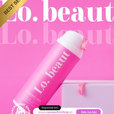 Esfoliante Labial LO BEAUT 50 ml para Hidragloss, Spa Labial e preparação dos lábios