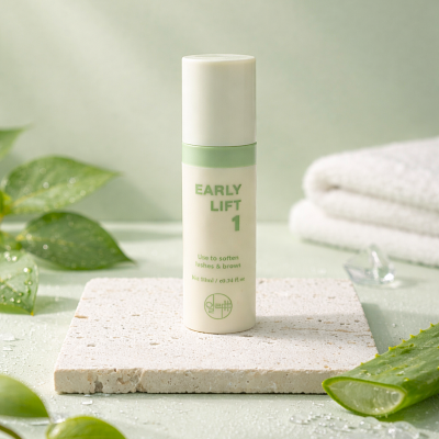 Early Lift Step 1 Softening Cream 10ml Korean Lash Lift Coreano Early Shop pH 7,5 com cisteamina HCl
