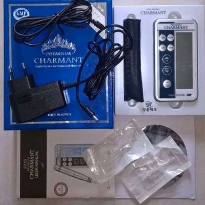 Dispositivo digital medidor de pressão arterial CHARMANT com acessórios e embalagem