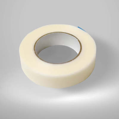 Rolo de fita adesiva transparente com núcleo branco