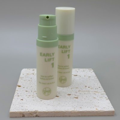 Early Lift Step 1 Softening Cream 10ml Korean Lash Lift Coreano Early Shop pH 7,5 com cisteamina HCl