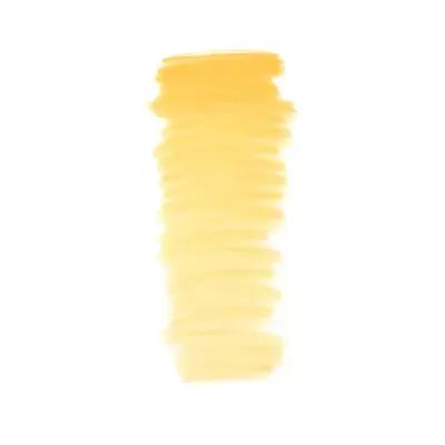amostras de cores em degradê do amarelo escuro ao amarelo claro com textura suave