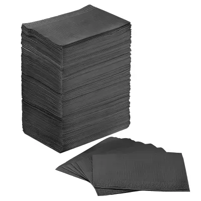 Pacote de sacos plásticos pequenos pretos