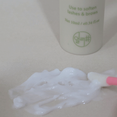 Early Lift Step 1 Softening Cream 10ml Korean Lash Lift Coreano Early Shop pH 7,5 com cisteamina HCl