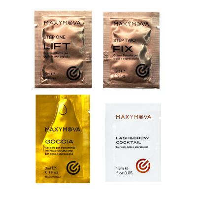 Maxymova Discovery Classic M0112, quatro saquetas de lifting, fixação, sérum e cuidado final