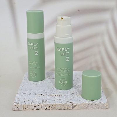 Early Lift Step 2 10ml Fixing Cream Korean Lash Lift Coreano Early Shop creme fixador azul com broma