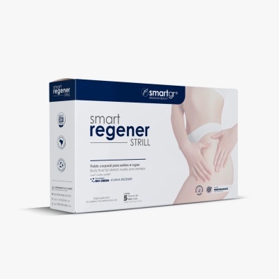 Smart Regener Strill Smart GR 5 x 5 ml fluido regenerador para estrias, rugas, cicatrizes de acne e